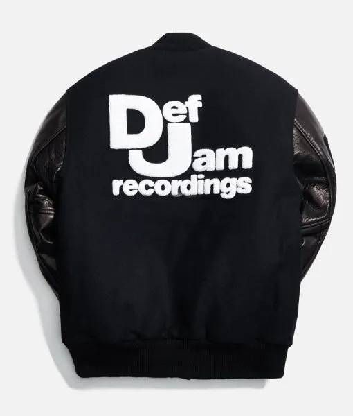 Def Jam Varsity Jacket back