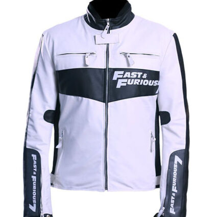 Furious 7 Premier Vin Diesel Leather Jacket