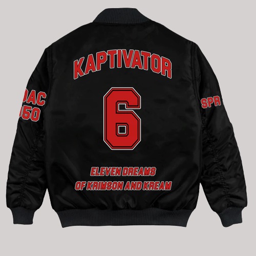 Kappa Alpha PSI Kaptivator Black Bomber Jacket