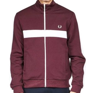 Maroon Omar Sy Lupin Jacket