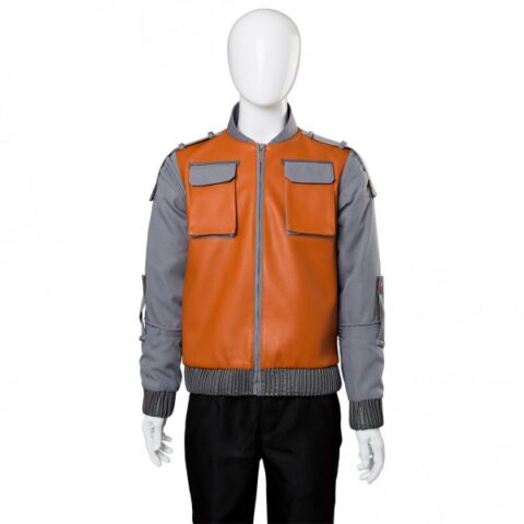 McFly Back To Future Marty McFly Jr. Bomber Jacket