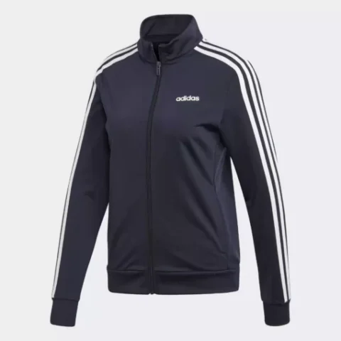 Men’s 3-Stripes Tricot Track Polyester Fabric Jacket