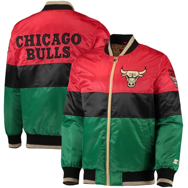 Bulls Chicago Tri New York Color Jacket