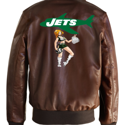 New York Jets A2 Nose Art Jacket