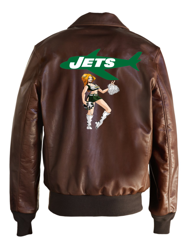 New York Jets A2 Nose Art Jacket
