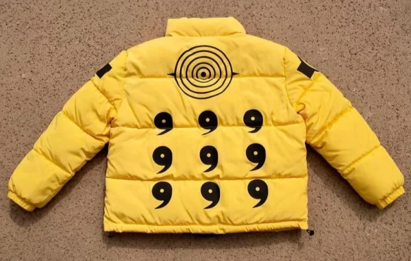 Naruto Six Paths Sage Mode Puffer Jacket