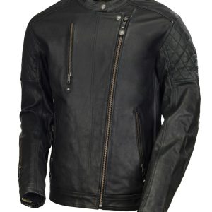 Roland Sands Design Clash CE Black Leather Jacket