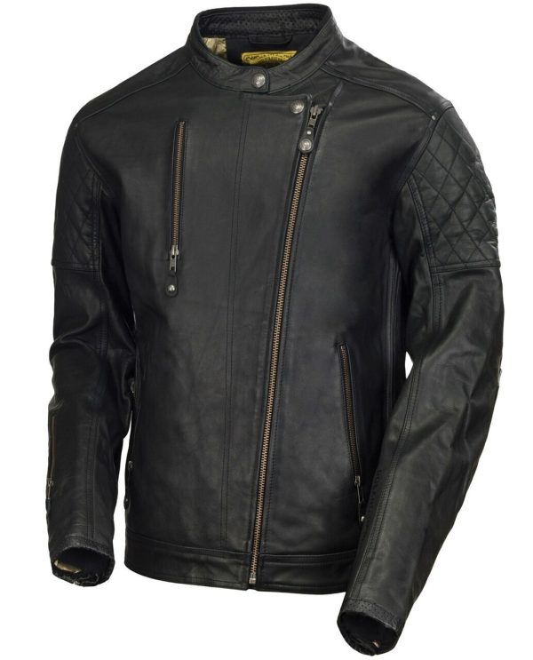 Roland Sands Design Clash CE Black Leather Jacket
