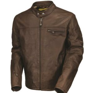 Roland Sands Design Brown Leather Jacket