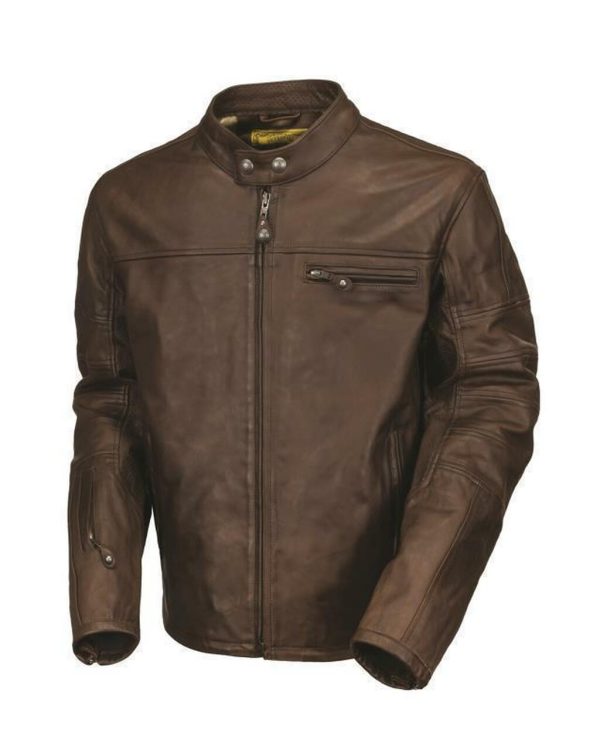Roland Sands Design Brown Leather Jacket