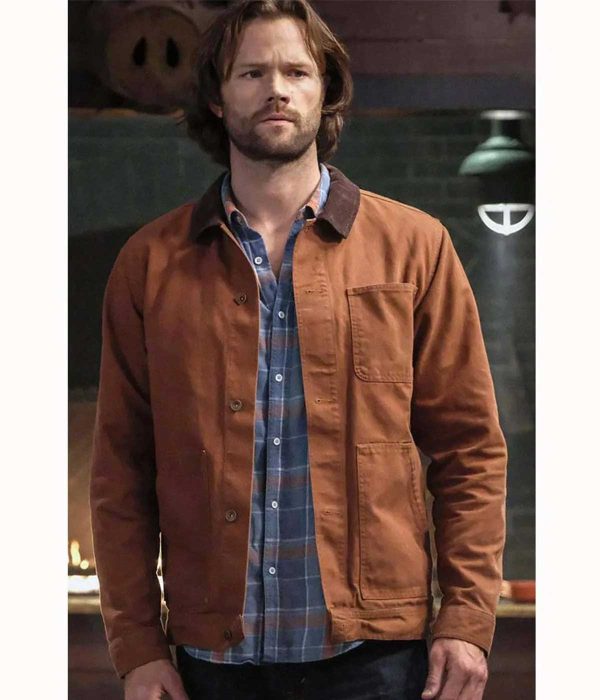 Jensen Ackles Supernatural Season 14 Brown Jacket