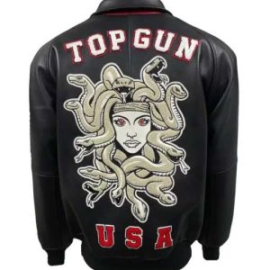 Top Gun Medusa Leather Jackets