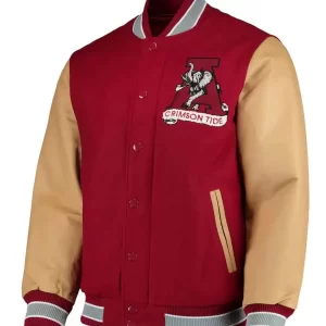 Alabama Crimson Red Tide Letterman Jacket