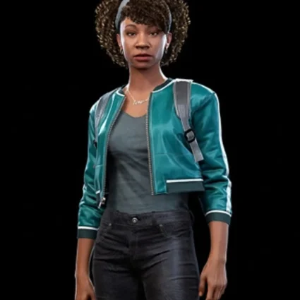 Colton Orr Spider-Man Miles Morales Cropped Satin Jacket