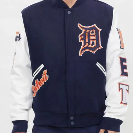 Tigers Logo Letterman Jacket