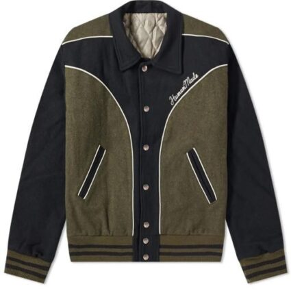 Human Made Gears for Futuristic Teenagers Varsity Jacket