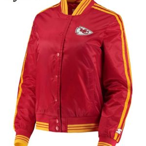 Starter Kansas City Chiefs Red Satin Jacket