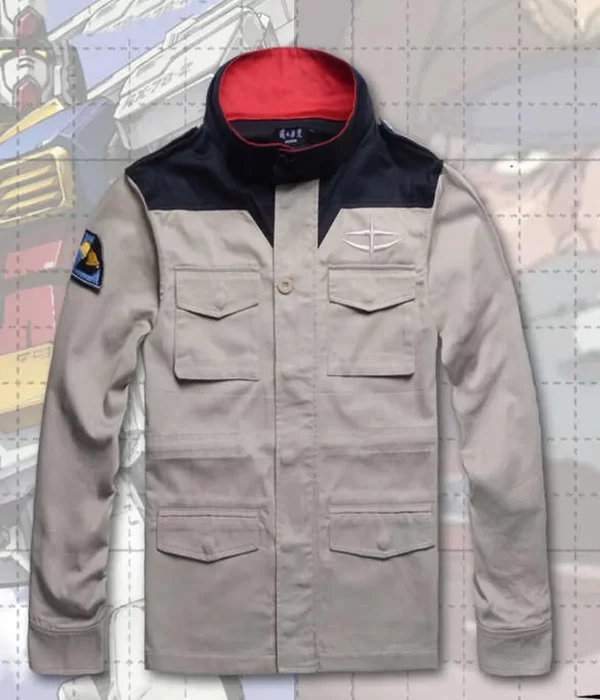 Londo Bell The Gundam Cotton Grey Jacket