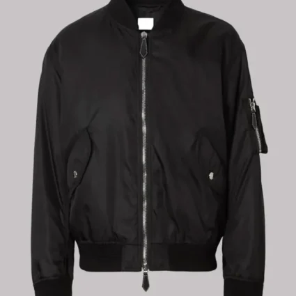 The Equalizer Queen Latifah satin Bomber Black Jacket