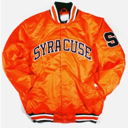 Syracuse Bomber Orange Jacket