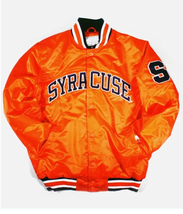 Syracuse Bomber Orange Jacket