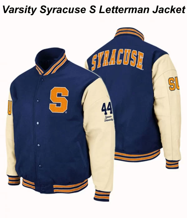 Wool Varsity Syracuse S Letterman Jacket