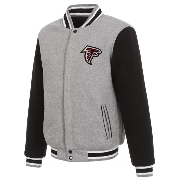 Atlanta Falcons Reversible Fleece Full-Snap Jacket