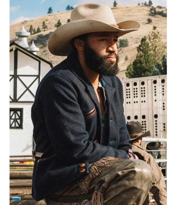 Denim Yellowstone Richards Cowboy Wool Jacket