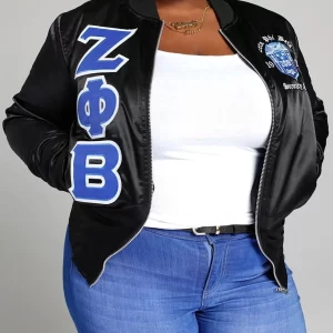 Bomber DVN Zeta Phi Beta Jacket