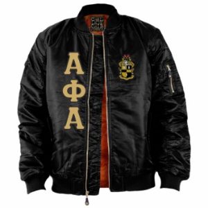 Alpha Phi Alpha Flight Bomber Jacket