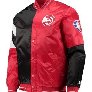 Atlanta Hawks 75th Anniversary Satin Jacket