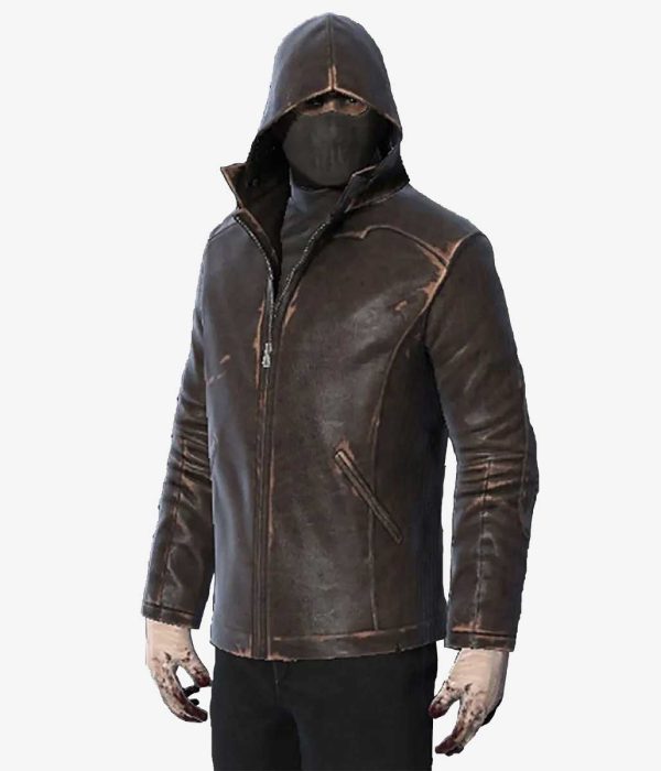 Bell Killer Murdered Suspect Leather Hooded Jacket