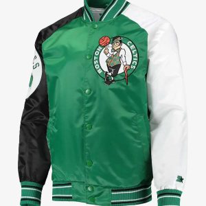 Boston Celtics Reliever Kelly Green/Black Jacket