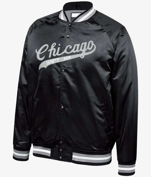 Chicago White Sox Bomber Black Jacket