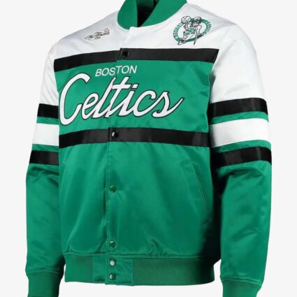 Hardwood Classics Script Boston Celtics Jacket