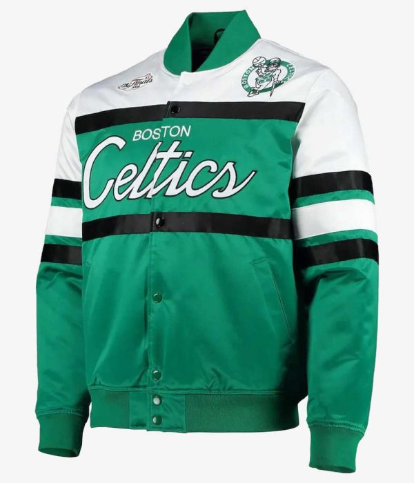 Hardwood Classics Script Boston Celtics Jacket
