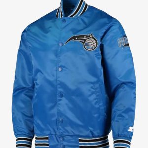 Orlando Magic The Diamond Classic Blue Satin Jacket