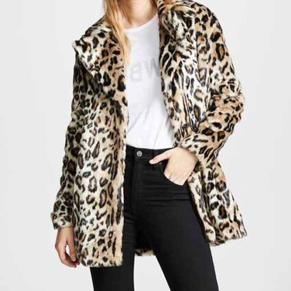Dynasty Fallon Carrington Leopard Jacket