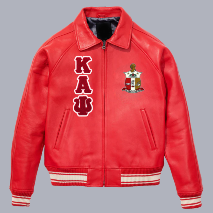 Kappa Alpha PSI A2 Bomber Jacket - Red