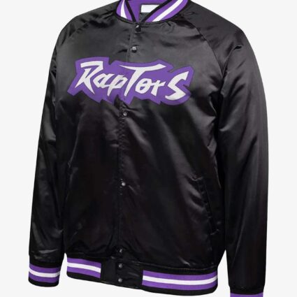 Hardwood Classics Throwback Toronto Raptors Wordmark Jacket