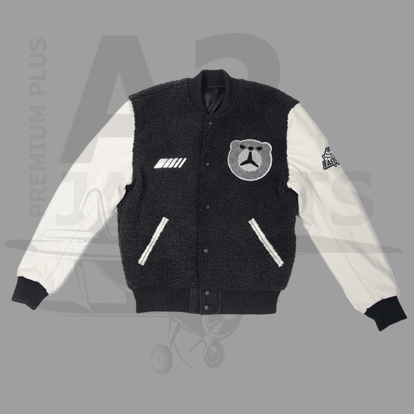 Mercedes AMG F1 Teddy Letterman Jacket