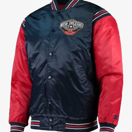 New Orleans Pelicans The Enforcer Satin Jacket