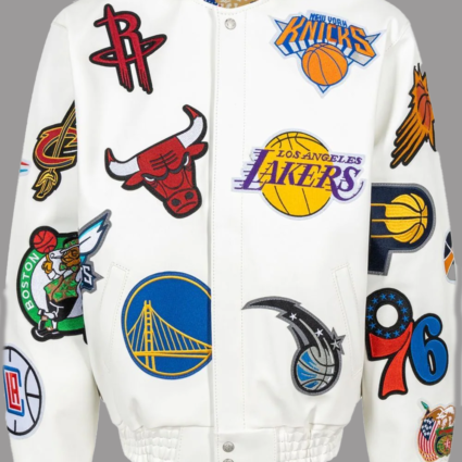 Jeff Hamilton NBA College Bomber Jacket