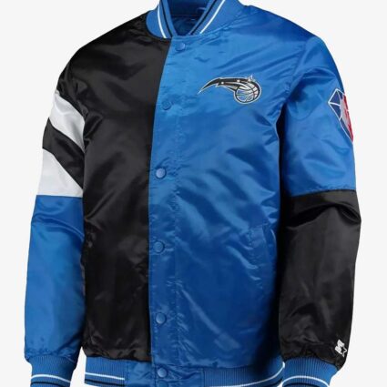 Orlando Magic Leader Color Block Satin Jacket