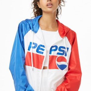 Pepsi Colorblock Windbreaker Jacket