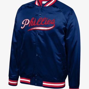 Philadelphia Phillies Navy Blue Jacket