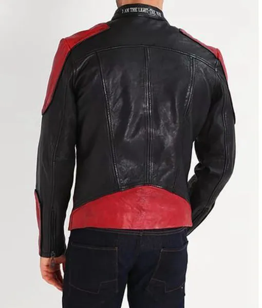Russi Red and Black Racer Cafe Jacket