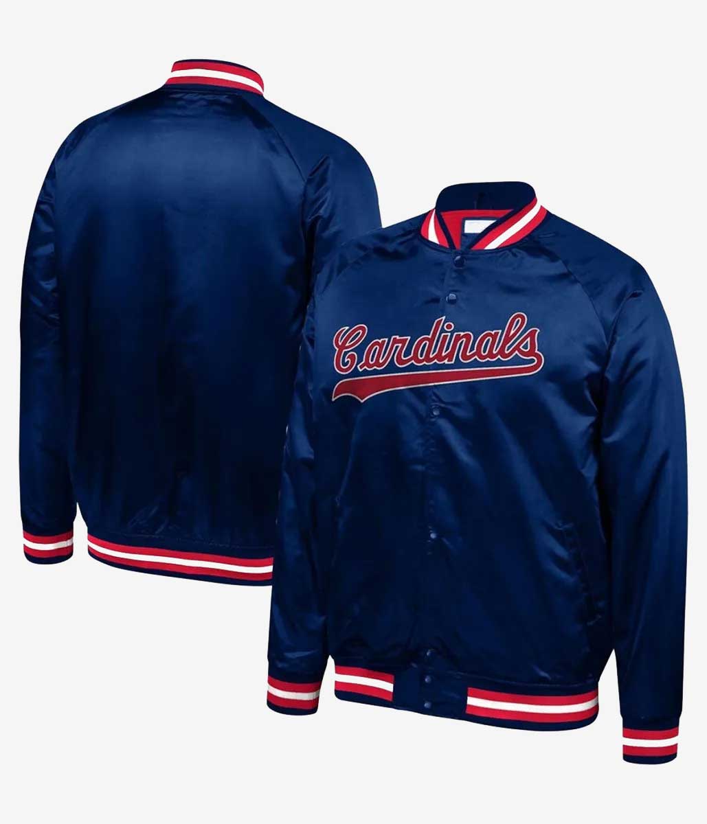 St. Louis Cardinals Navy Jacket A2 Jackets