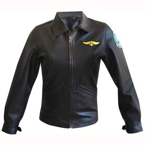 Top Gun Pilot Charlie Leather Jacket