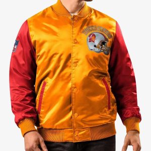 Tampa Bay Buccaneers Locker Room Throwback Varsity Jacket